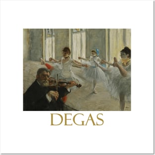 Rehearsal by Edgar Degas Posters and Art